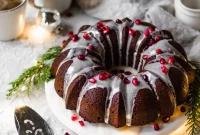 Festive Vegan Gluten-Free Gingerbread Bundt