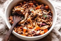 Effortless Keto Paleo Vegan Lo Mein Stir-Fry