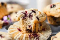 Effortless and Delicious Vegan Gluten Free Blueberry Muffins