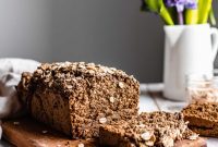 Wholesome No-Yeast Vegan Gluten-Free Oat Bread
