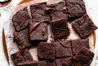 Decadent Paleo Vegan Zucchini Brownies