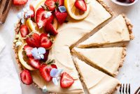 Decadent Gluten-Free Vegan Lemon Tart
