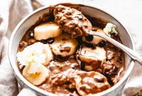 Dreamy Vegan Mocha Overnight Oats