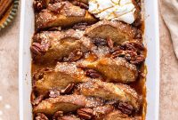 Overnight Vegan French Toast Bake