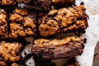 Decadent Vegan Nutella Brownie Cookie Bars