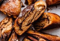 Vegan Chocolate Hazelnut Swirl Bread Ring