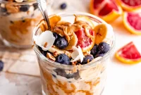 Velvety Vegan Blueberry Overnight Oats