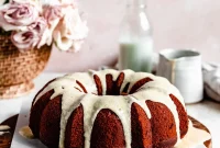 Luxurious Vegan Red Velvet Bundt