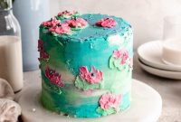 Crafting Natural Watercolor Cakes