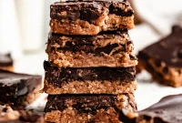 Guilt-Free Vegan Gluten-Free No-Bake Peanut Butter Bars