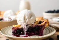 Heavenly Vegan Blueberry Pie Gluten Free Friendly