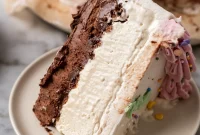 Effortless Plant-Based Gluten-Free Ice Cream Cake