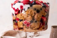 Easy Gluten-Free Vegan Lemon Berry Trifle