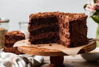 Irresistible Vegan Gluten-Free Chocolate Oat Cake