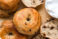 Effortless Homemade Vegan Cinnamon Raisin Bagels