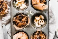 Decadent Paleo Chocolate Chip Banana Muffins