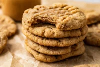 Effortlessly Chewy and Soft Vegan Peanut Butter Cookies