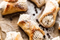 The Ultimate Baked Vegan Cannoli