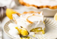 Zesty Plant-Based Lemon Meringue Pie Gluten-Free