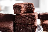 Decadent Paleo Vegan Sweet Potato Fudge Brownies