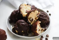 Decadent Paleo Vegan Cookie Dough Truffles