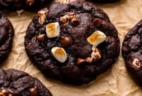 Irresistibly Fudgy Eggless Hot Cocoa Cookies