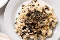 Velvet Dream Homemade Vegan Mushroom Risotto