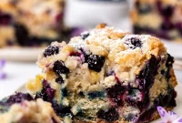 Cloud-Soft Vegan Blueberry Buckle