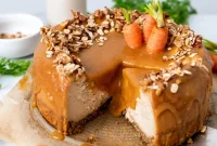 Velvety Vegan Carrot Cake Cheesecake Gluten Free Indulgence