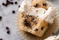 Easy Small Batch Vegan Cookie Dough Cupcakes