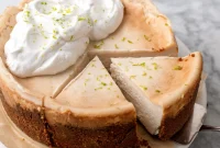 Effortless Creamy Vegan Key Lime Cheesecake