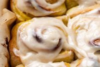 Small Batch Gooey Lemon Sweet Rolls Plant Based