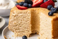 Heavenly Vegan Angel Food Cake