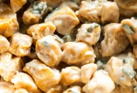 Easy 3-Ingredient Pumpkin Gnocchi with Brown Butter Garlic Sage Sauce