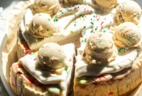 Velvet Vegan Sugar Cookie Dough Cheesecake