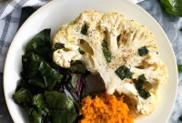 Parmesan Crusted Cauliflower Steaks