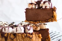 Guilt-Free Vegan S’mores Pie, No-Bake and Gluten-Free