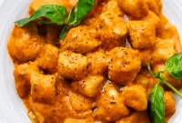 Sun-Kissed Roasted Red Pepper Pasta with Crisp Bell Peppers