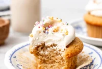 Two Serving Vegan Vanilla Cupcakes Perfectly Moist