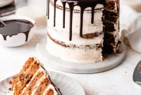 The Ultimate Vegan Gluten Free Chocolate Chip Cookie Cake