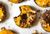 Wholesome Chocolate Peanut Butter Baked Donuts