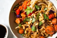 Quick & Healthy Vegan Pad Thai