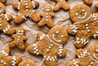 Perfectly Soft and Chewy Gluten Free Vegan Gingerbread Treats