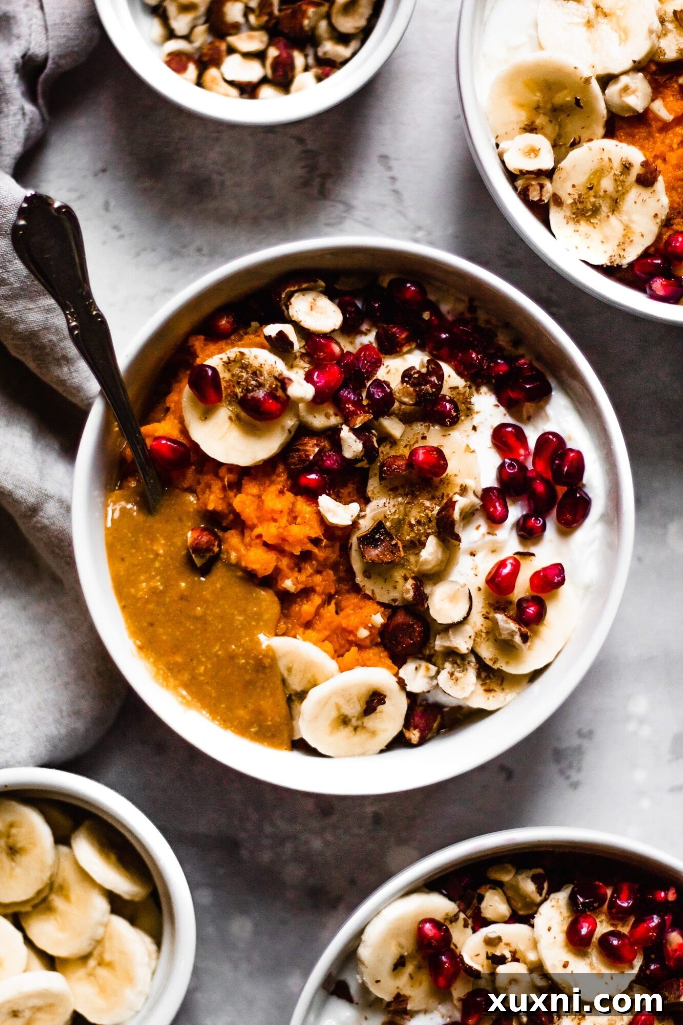 easy sweet potato breakfast bowl