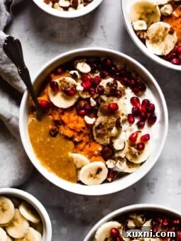 easy sweet potato breakfast bowl