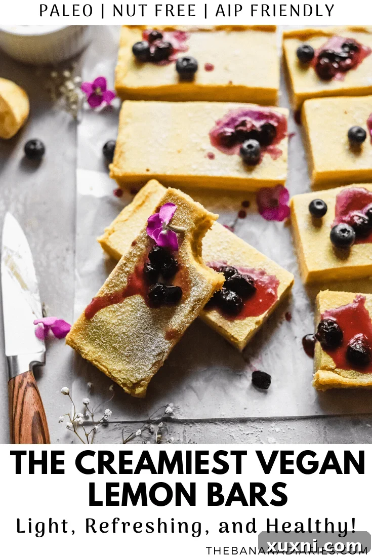 pinterest image for lemon bars