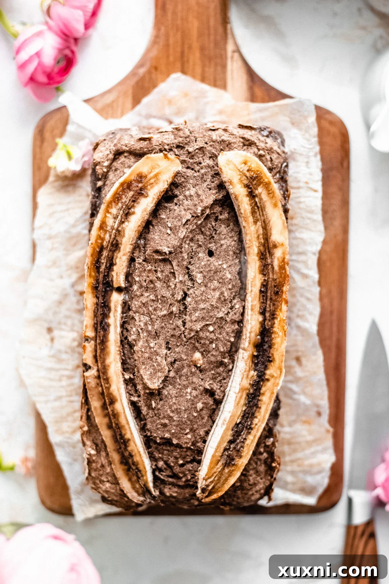 Effortless One-Bowl Vegan Gluten-Free Banana Bread 6 whole loaf of buckwheat banana bread