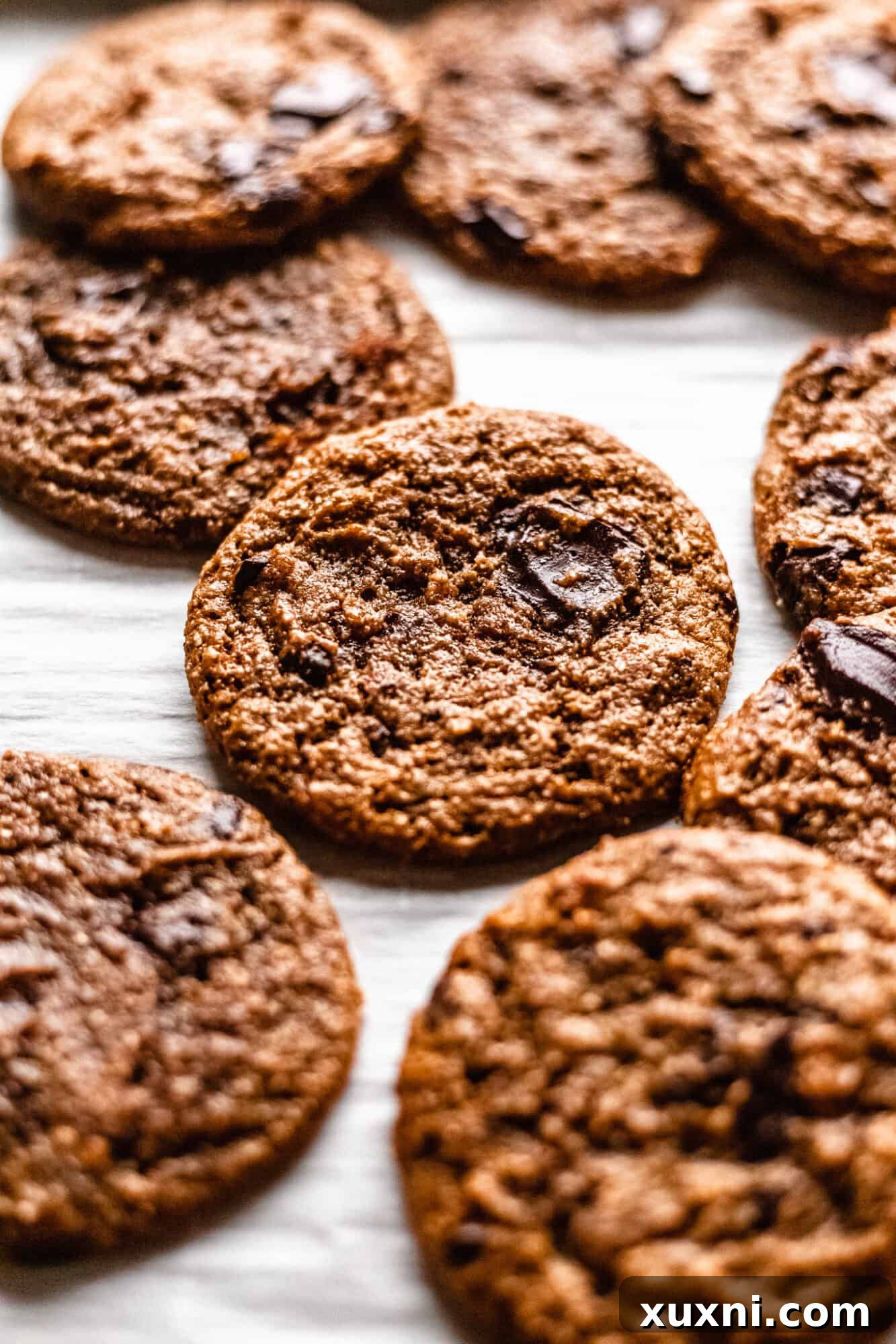 cookies on baking sheet