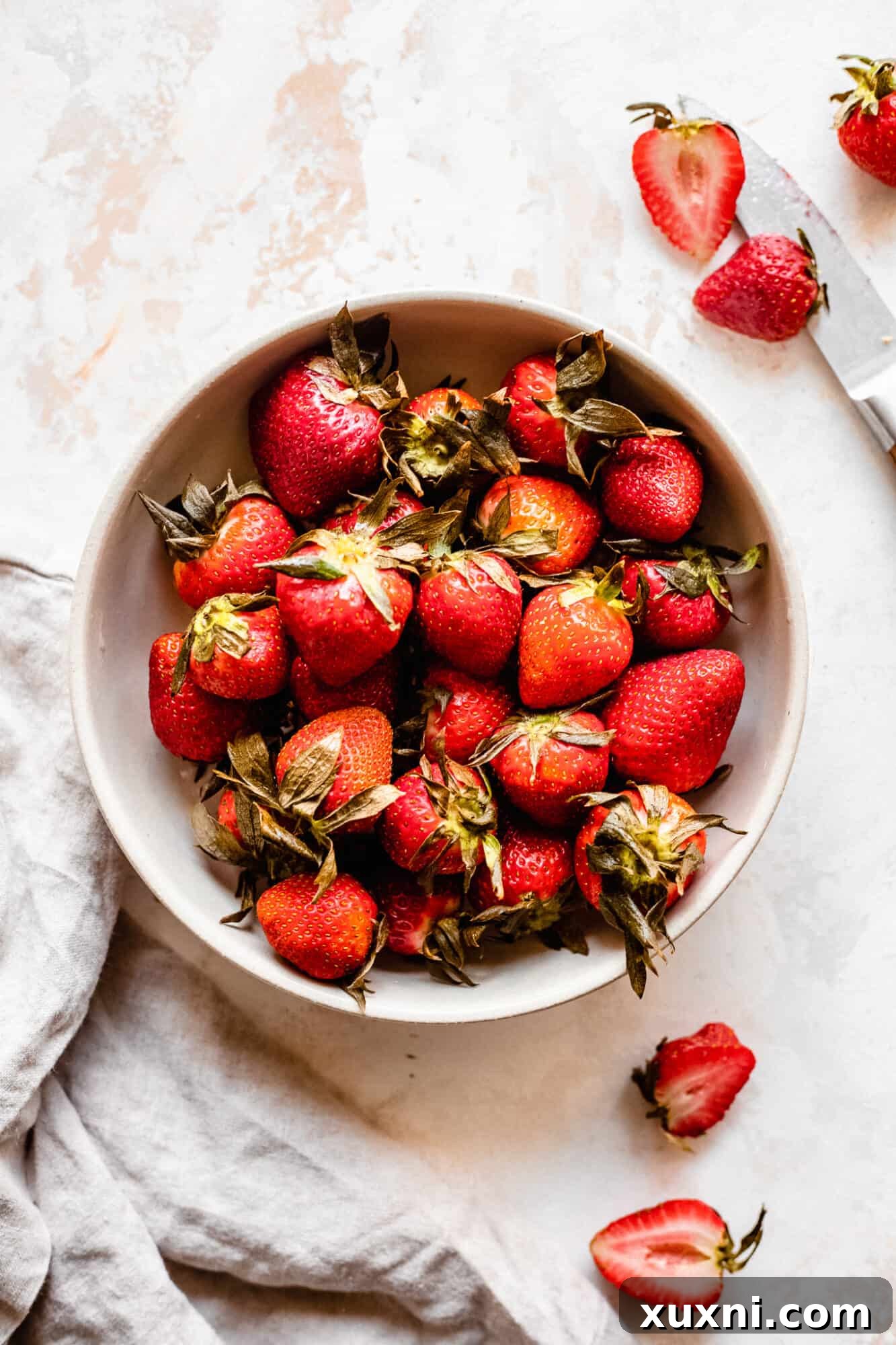 bowl of strawberries