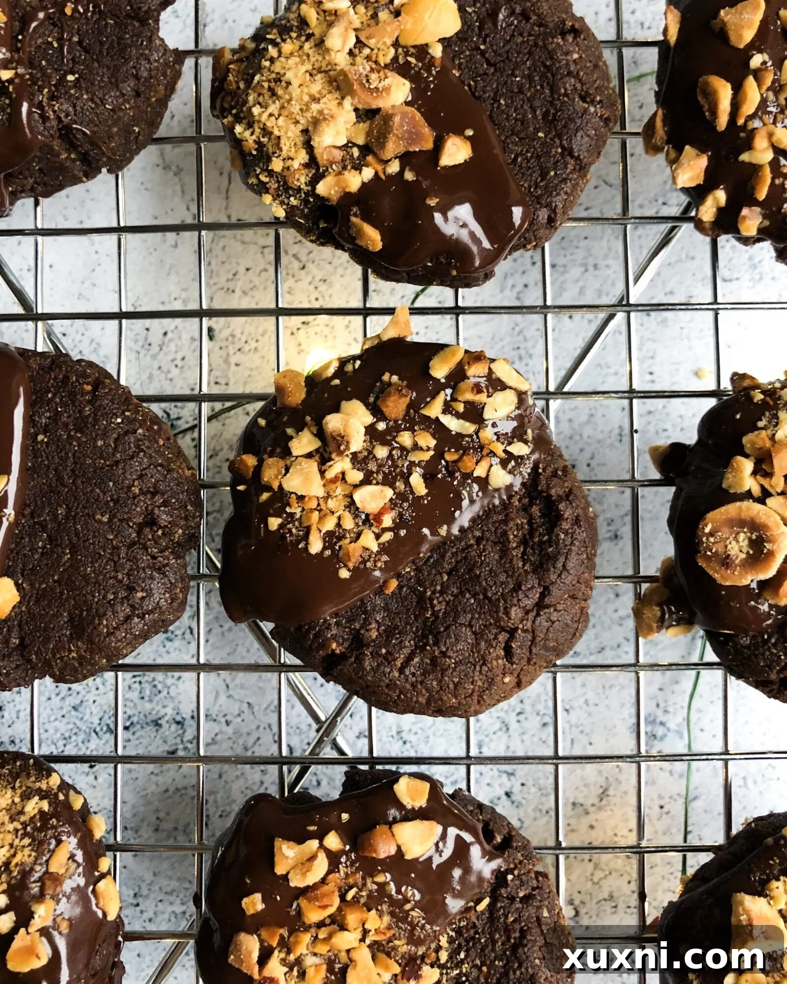 Grain Free Vegan Hazelnut Chocolate Dreams 3 Paleo vegan flourless chocolate hazelnut cookies that are every bit as delicious as a spoonful of Nutella and made with 6 real and simple ingredients!